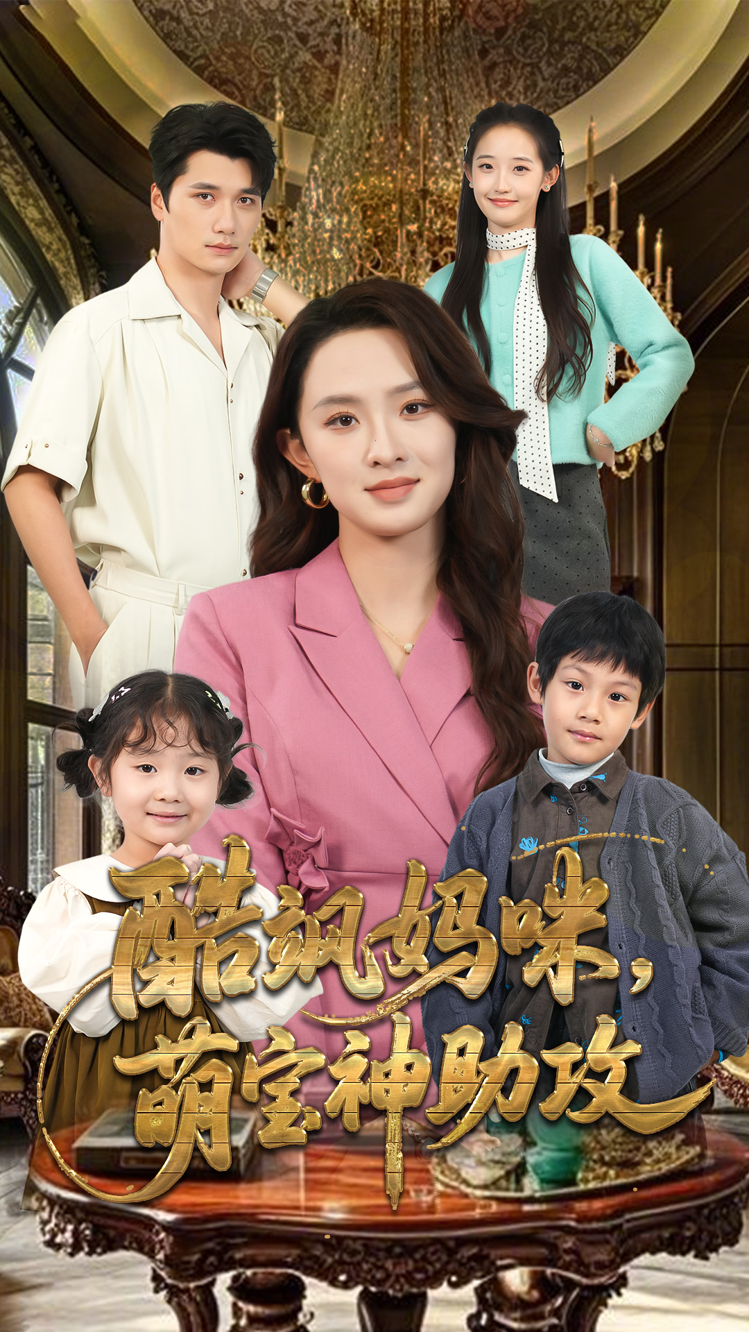 酷飒妈咪，萌宝神助攻