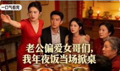 老公偏爱女哥们，我年夜饭当场掀桌