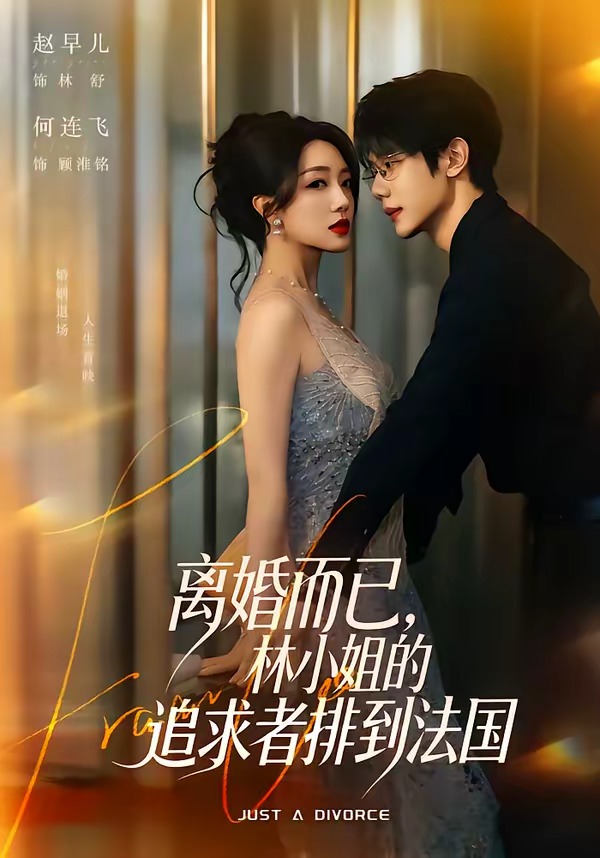 离婚而已，林小姐的追求者排到法国