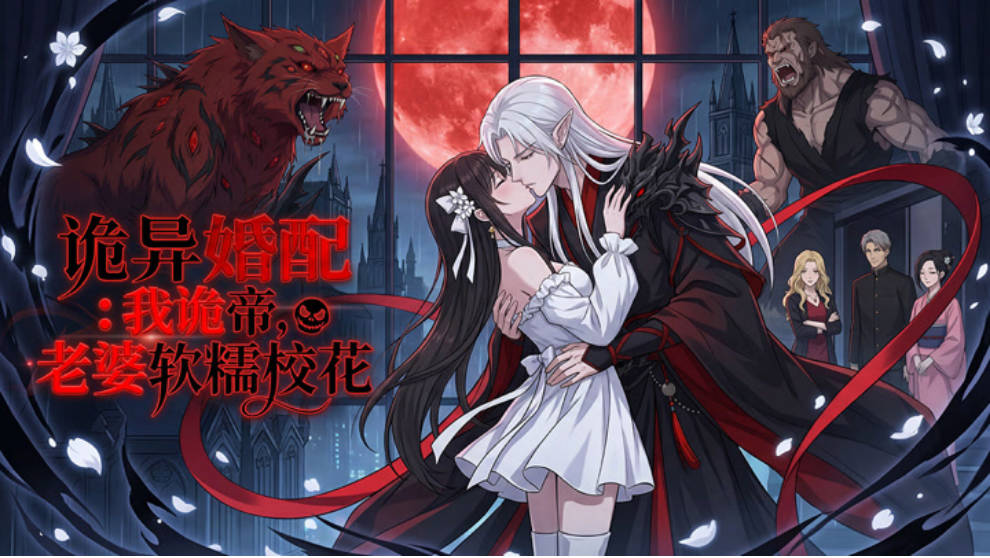 诡异婚配我诡帝老婆软糯校花 Ai漫剧