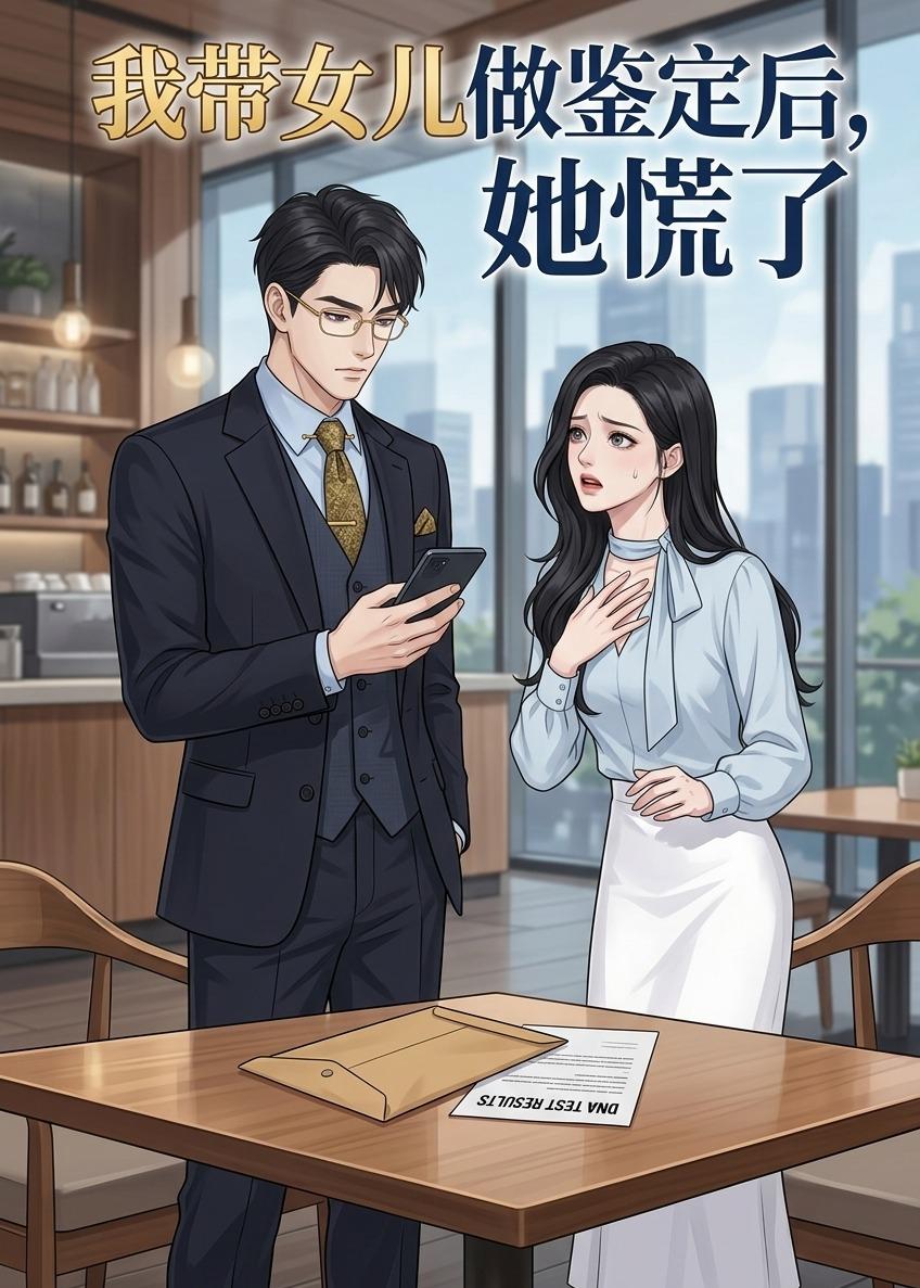 我带女儿做鉴定后，她慌了 动漫