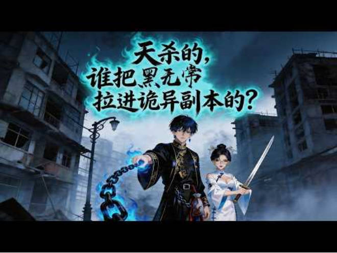 天杀的谁把黑无常拉进诡异副本了 Ai漫剧